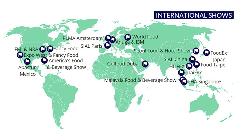 International shows